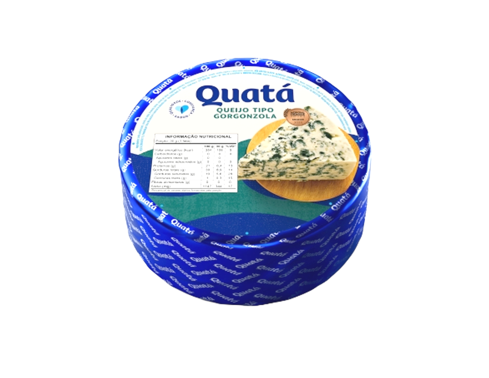 GORGONZOLA QUATÁ 3 KG (CX 2 PÇ)